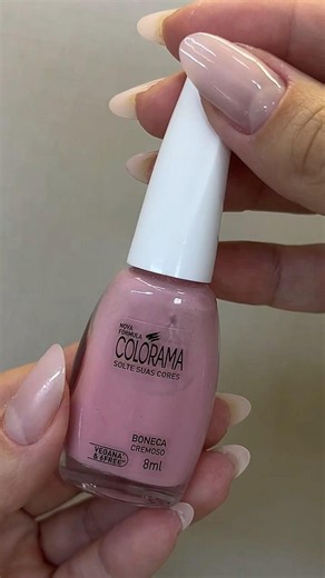 Esmalte Boneca da Colorama #unhas #esmalteboneca #colorama