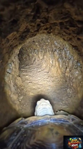 “Tortoise POV: Hidden Underground World | Real Micro Camera Burrow Exploration” #3danimation #animat