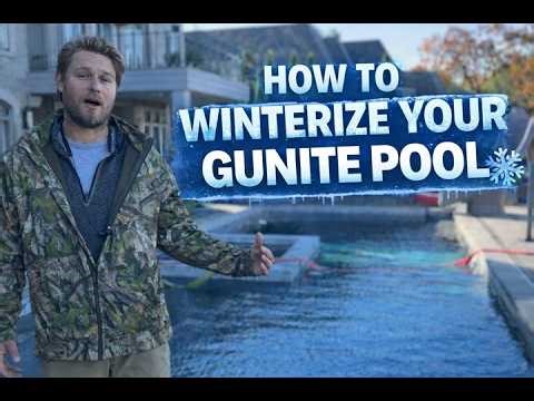How to Winterize a Gunite Pool | Step-by-Step Guide