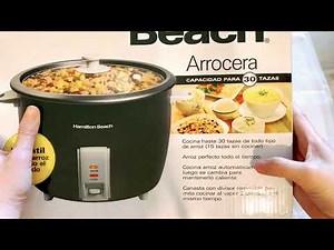 Hamilton Beach Rice Cooker Unboxing
