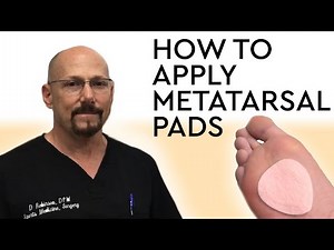 How To Use a Metatarsal Pad