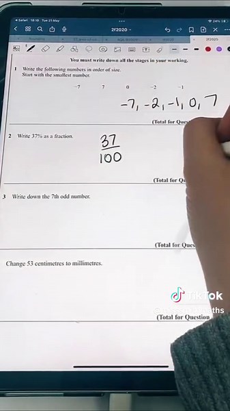 GCSE Maths Foundation Paper 2 First Questions Walkthrough 2022