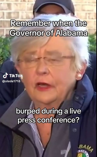 Governor Kay Ivey's Hilarious Burp Moment