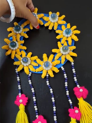 DIY Nut Shell & Paper Wall Hanging Craft Ideas