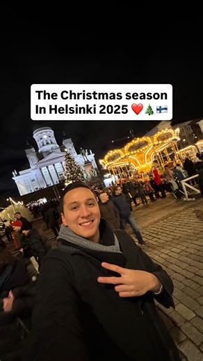 Save these dates 👇🥳 and experience Christmas in Helsinki 2025 to the fullest 🇫🇮🎄 - Christmas lights are already up around the city, bringing cozy vibes 🫶 - 22.11 The official Christmas opening parade in the city center at 16 hrs 🎅 - 28.11-22.12 Visit the magical Christmas market ❄️ And enjoy delicious food 😋 - Stockmann’s window decorations (already open) – perfect for families and kids until January 6th, 2026💫 I’m all set to celebrate Christmas in Finland. How about you? ⭐️🥰 P.S. Foll