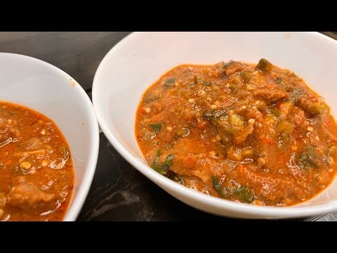 How to make Okra Stew-Quick and Tasty Okra and Beef Stew Recipe//