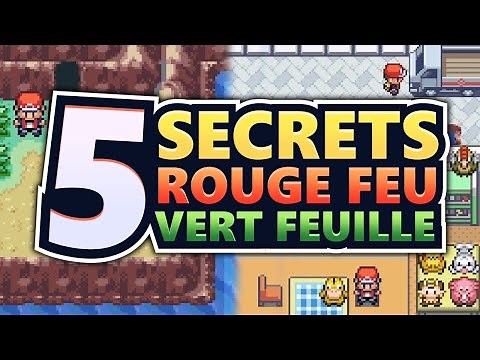 5 SECRETS AND HINTS POKÉMON FIRE RED & LEAF GREEN
