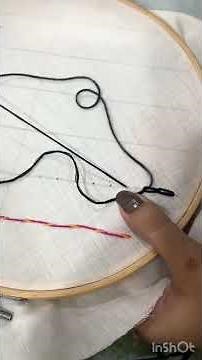 Chain Stitch | Hand Embroidery for Beginners #chainstitch