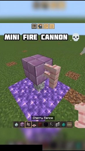 Minecraft Fire Cannon 💀