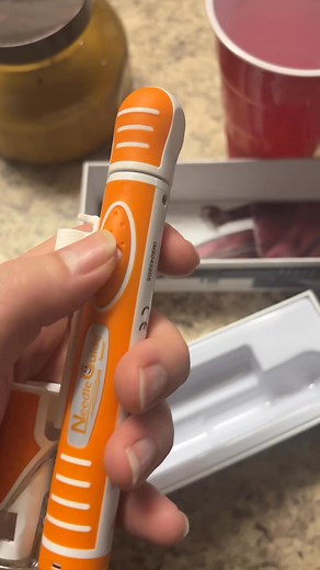 Got my auto injector! It made such a difference this week. My shot was done super fast. 😍 def worth the investment from what I can see | Zayne Spirit