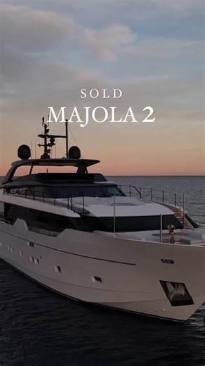 S O L D 📣 Fraser is delighted to announce the sale of 31M (102’) Sanlorenzo motor yacht, MAJOLA 2. This immaculate vessel was presented in brand new condition, with less than 200 engines hours. Congratulations to Fraser broker, David Legrand🥂 | Fraser Yachts