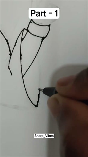 # 👀💀Obito Drawing part 1 # Anime drawing # 🗿Tobi the broken hero # Like and Subscribe #