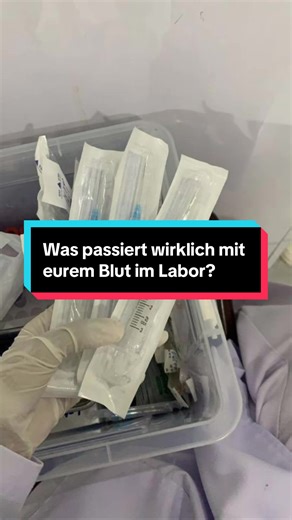 Das passiert wirklich mit eurem Blut im Labor?!🩸🔬🧫 #labor #biology #medicine #fyp