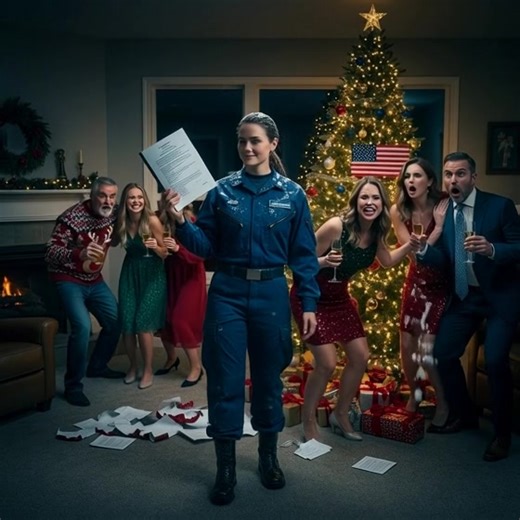 My Dad Sold “My” House Behind My Back To Cover My Sister’s Debts — But One Tiny Detail He Missed Turned Their Christmas Victory Into A Very Expensive Mistake. By the time I walked into the living room, the party was already in full swing. Christmas music from the speakers. Paper plates stacked by the ham. My sister posing by the tree with a couple I didn’t recognize, all three of them laughing like they’d just pulled off the best surprise of the year. “Everybody!” my dad shouted, clinking his gl