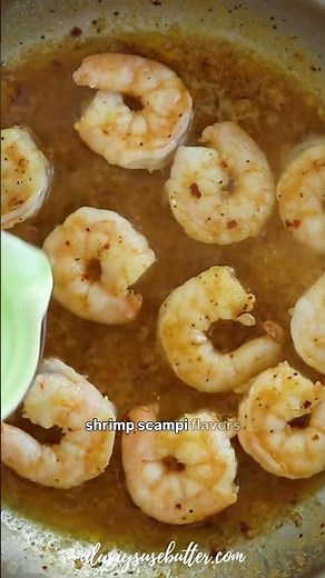 12-minute Shrimp Scampi Pasta #recipe #easyrecipe #pasta #shrimpscampi