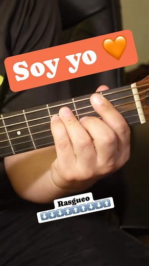Soy yo yonics acordes de guitarra tutorial | Franky Soto