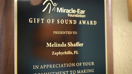 Our 2022 Foundation Top Provider Team is from Miracle-Ear® in Zephyrhills, FL! Hear from Shawna Bertrand and Melinda Shaffer about what inspires them to give the Gift of Sound™: | Miracle-Ear