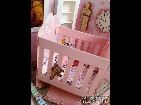 Anleitung Babybett für die Explosionsbox