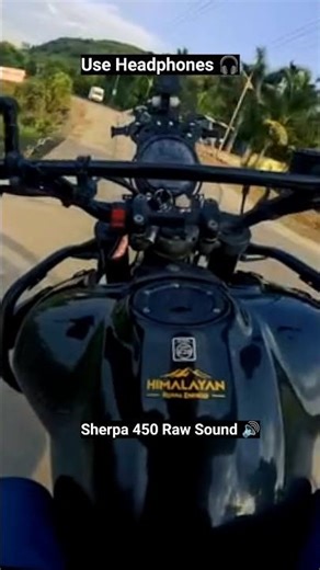 Himalayan 450 Raw Sound: Hear the Sherpa Roar 🦁🔊