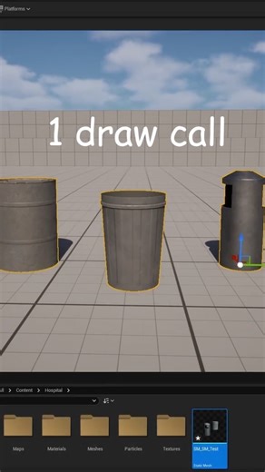 Simple optimization method in Unreal Engine 5