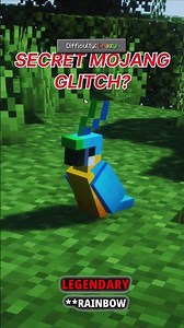 This is a Secret Minecraft Parrot Glitch? 🤯