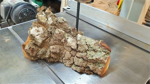 Creating a wedding goblet from English oak & pewter