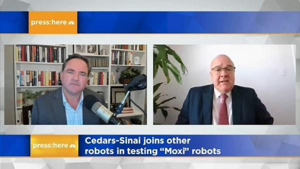 Childlike robot comforts patients and eases hospital anxiety