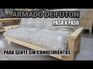 ¿No sabes armar tu futón? Mira esto y aprende fácil