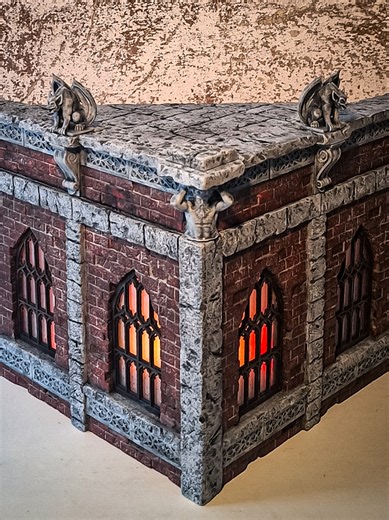 New Rooftop Corner Diorama! 🤟😊 The diorama is foldable, which not only makes it easier to store but also provides additional configuration options (see the video). #diorama #actionfigures #112 #toycommunity #batman