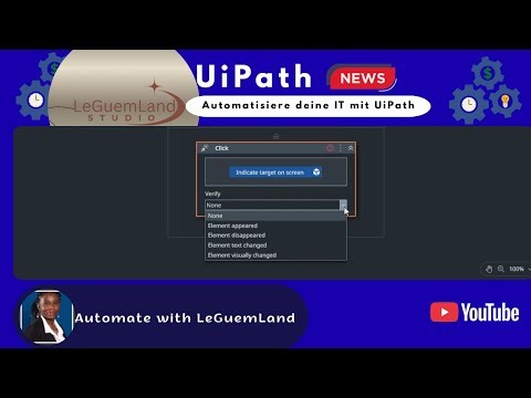 UiPath 2025: Neue Click-Aktivität mit Verify erklärt | Unterschiede zur alten Version