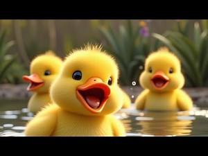 Quackity-Quack: A Duckling Adventure 🦆🎶| Ducks Song for Kids | Nursery Rhyme | Dance & Sing Along! 💦