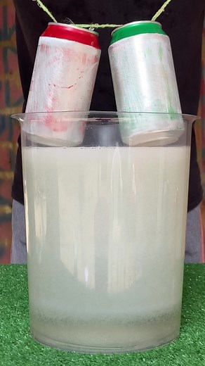 Color Changing Liquid Experiment With Plastic Lids