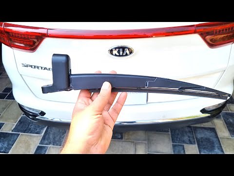 How to replace rear wiper arm in Kia Sportage