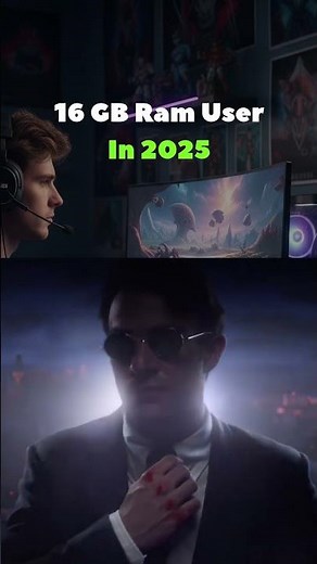 RAM Users in 2025!!! #gta #gamingshorts #pcbuildindia #gamingpcbuild