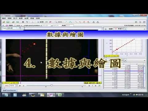 0 影像追蹤分析軟體 Tracker 使用簡介