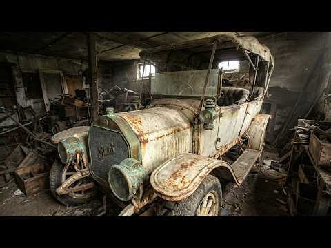 From Forgotten to Factory Fresh – ASMR Rebuild of a white Buick Model B