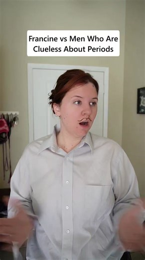 When men don't understand how periods work, Francine jumps in to teach them 🩸 | Sarah Harlow
