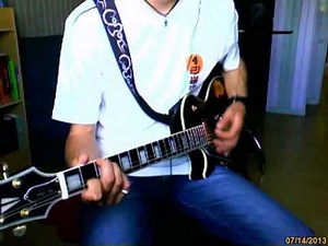 puisque tu pars J-J Goldman guitar cover