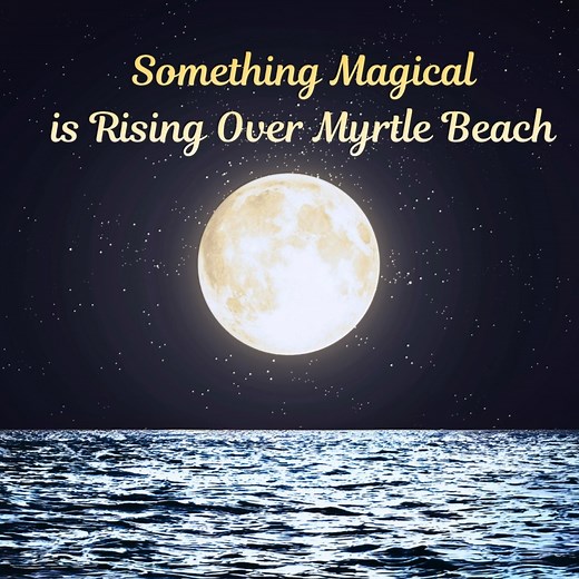 12K views · 74 reactions | ✨ SUPERMOON VIBES from Myrtle Beach! ...