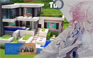 [minecraft][Prefab预制建筑/一键生成建筑] 全建筑全方位演示(分p)