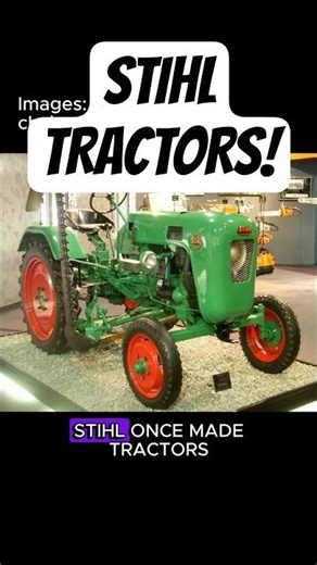 Vintage STIHL Diesel Tractors (2-Stroke!)