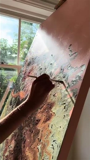 These paintings are how I come back to myself