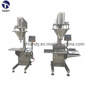 [Hot Item] Semiautomatic Cocoa Condiment Powder Can Auger Volumetric Filler Machine