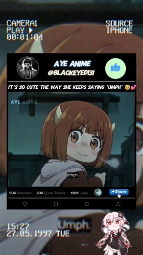 It’s So Cute the Way She Keeps Saying ‘Umph’ 🥹💕#anime #animeedit