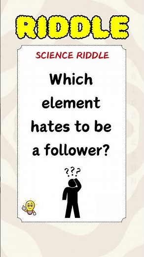 science riddles #riddlezone #riddles