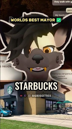 WORLDS BEST MAYOR ✅ #furry #furries #vtuber #furryvtuber #vrchat #vrc #twitch #gaming