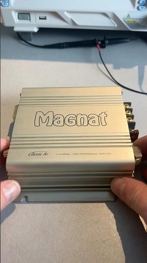 Magnat Classic 80 old school car audio amplifier #caraudio #ampdyno #magnat