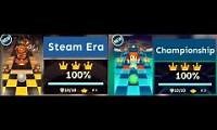 Mix of 2 videos from youtube : RollingSky mashup Steam Era vs Championship
