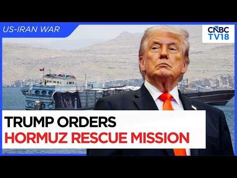 US President Trump Announces ‘Project Freedom’ To Secure Hormuz Shipping | N18G | CNBC TV18