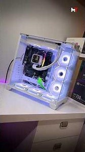 Ryzen 5 7600X White PC BUILD ✅ #pcbuild